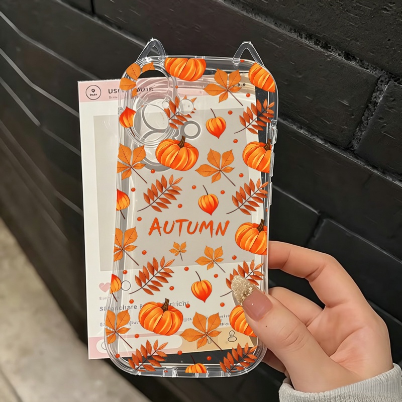 Autumn Pumpkin Falling Leaves  - đánh giá và giá Computer Case