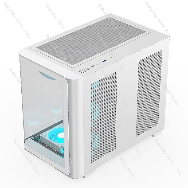 Panoramic Curved Glass Desktop - đánh giá và giá Pc Chassis