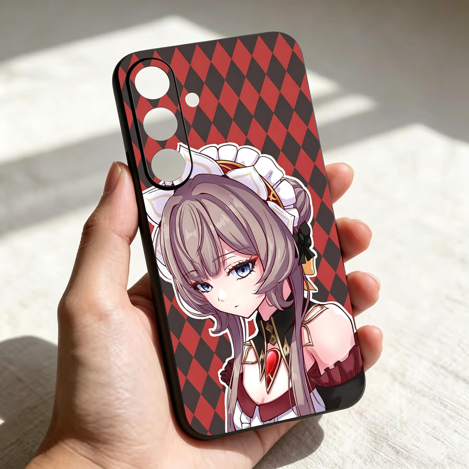 genshin impact Sandrone Phone  - đánh giá và giá Matte Pc Case